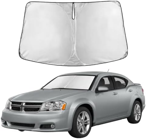 EcoNour Windshield Sunshade for Dodge Avenger 1995-2000,2008-2014 by EcoNour