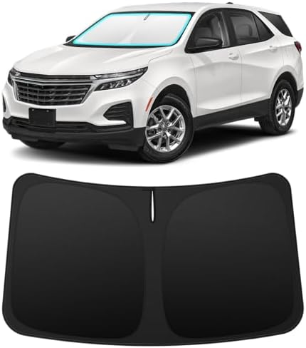 INSAUTO Custom Fit Windshield Sun Shade for Chevrolet Equinox 2018-2024 by INSAUTO