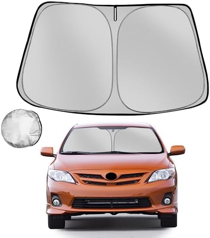Windshield Sun Shade for 2009-2013 Toyota Corolla by Fonowka