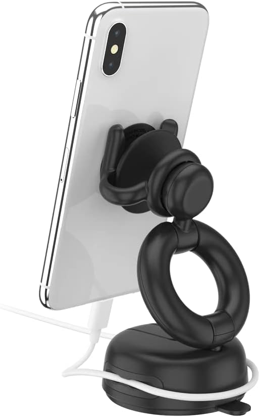 PopSockets Car Phone Mount, Vent Mount, Black - Black | Air Vent Clip, Compatible with PopSockets, Hands-Free, Black, iPad, Removable, Popper - Image 9