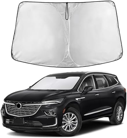 EcoNour Windshield Sunshade Compatible for Buick Enclave 2018-2023 2024 by EcoNour