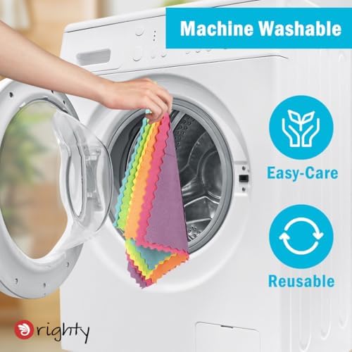 Orighty Microfiber Cleaning Cloth Bulk, 50 Pack Cleaning Rags 12x11 inch - Image 7
