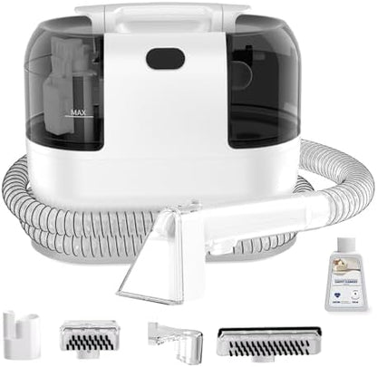 PUREBEAR 18Kpa Portable HandHeld Carpet Cleaner Machine With Shampooer by 24-hourrapidresponse