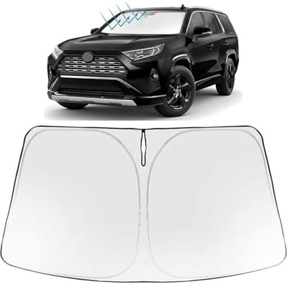 Proadsy Custom Fit 2021-2026 GMC Yukon Windshield Sun Shade, Blocks Heat by Proadsy