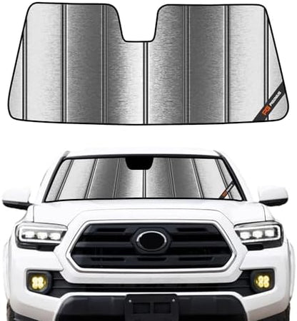 Pigenius Windshield Sunshade for Toyota Tacoma 2018-2023 Custom Front Window Sun Shade - Metallic by Pigenius