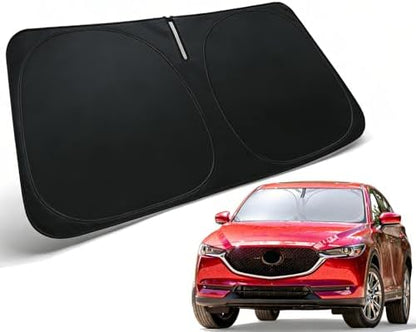Windshield Sun Shade for 2017-2025 2026 Mazda CX-5, by PAIMOHO