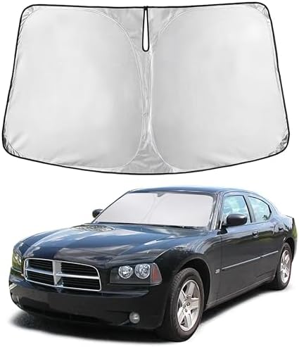 EcoNour Windshield Sunshade Compatible for Dodge Charger 2006-2009 2010 by EcoNour