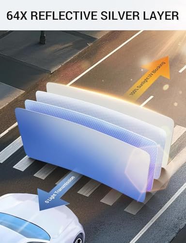 Proadsy Custom Fit Car Windshield Sun Shade for 2024-2026 Buick Envista - Image 4