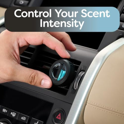 Refresh Your Car! E301451000 Dual Scent Mini Diffusers, Midnight Black/Ice Storm Scent - Image 3