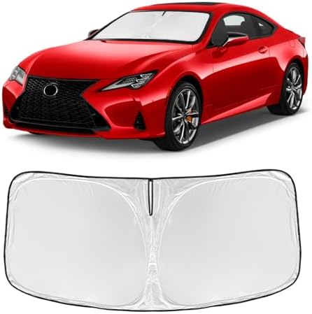Windshield Sun Shade for Lexus RC 2021-2026 4 Layers by ZOIBVCARSUNSHADE
