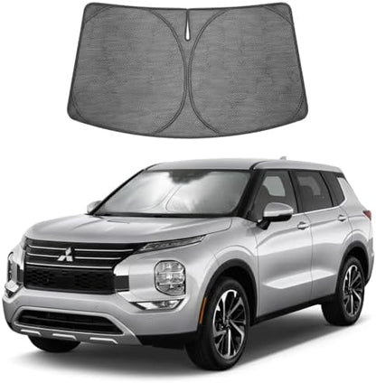 Proadsy Custom Fit 2022-2026 Mitsubishi Outlander Car Windshield Sun Shade by Proadsy