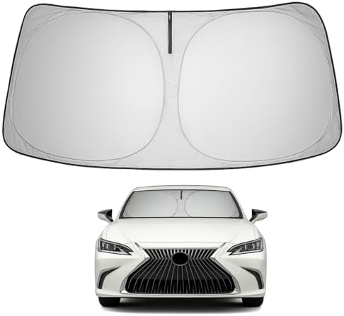 Proadsy Custom Fit 2019-2025 Lexus ES Windshield Sun Shade, Blocks Heat by Proadsy