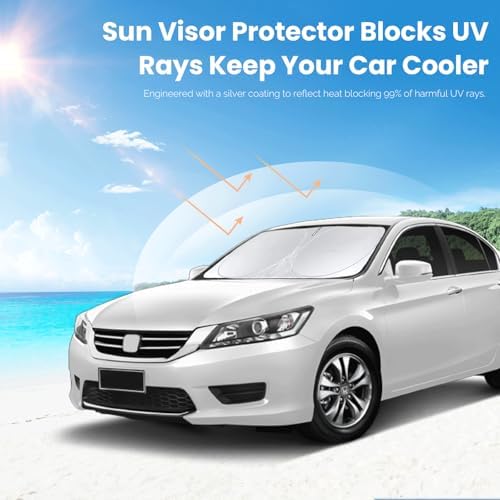 Custom Fit Accord Windshield Sunshade for Honda Accord 2012 2011-2008 Sedan - Image 5