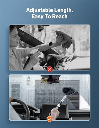 AstroAI 26" Super-Long Windshield Cleaner Tool & Car Interior Detailing Kit - Image 3