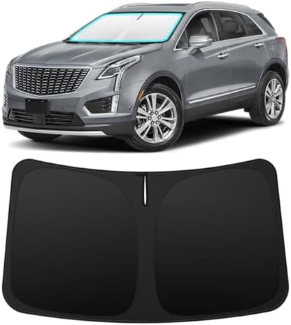 INSAUTO Custom Fit Windshield Sun Shade for Cadillac XT5 2017-2026 by INSAUTO