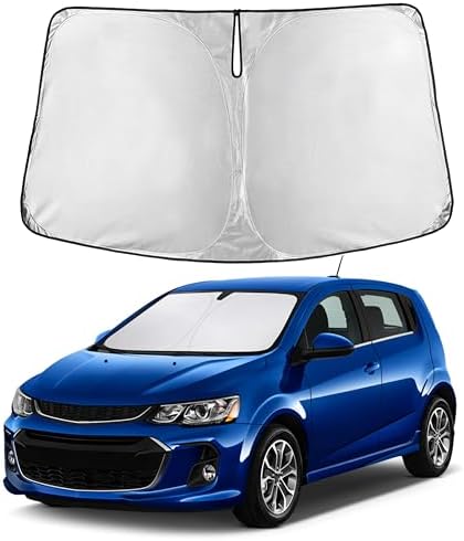 EcoNour Windshield Sunshade Compatible for Chevrolet Sonic 2012-2019 2020 by EcoNour