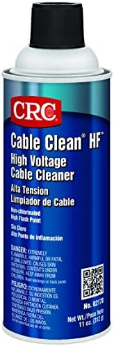 Crc Cable Clean Hf High Voltage Cleaner 02170 – 11 Wt Oz., Aerosol Cleaner For Cable Splicing And Terminating (Pack of 1) by CRC