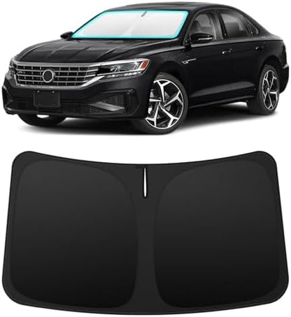 INSAUTO Custom Fit Windshield Sun Shade for Volkswagen/VW Passat 2012-2022 by INSAUTO