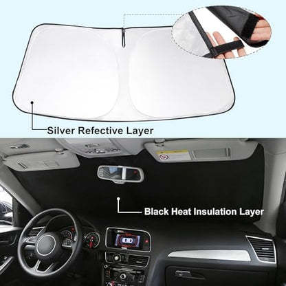 Windshield Sun Shade for 2020-2026 2024 2023 2022 2021 2020 Escape Ford - Image 5