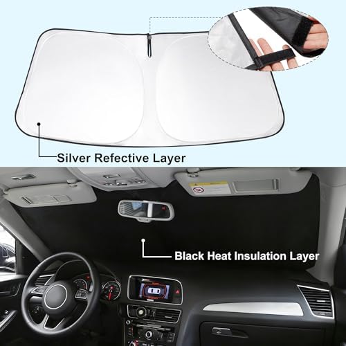 Windshield Sun Shade for 2018-2026 BMW X3 - Image 5