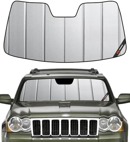 Pigenius Windshield Sunshade for Jeep Grand Cherokee 2008-2010 Front Window Shade - Safeguard by Pigenius