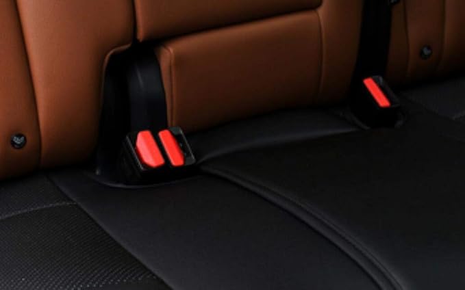 1 Pack Scalable (Adjustable Length (49-55'') Back Seat Cover Car Seat Cover Seat Protector Rear Seat Bottom Cover Fits 90% of car - for Seat Bottom Only (Black - Rear seat) - Image 8