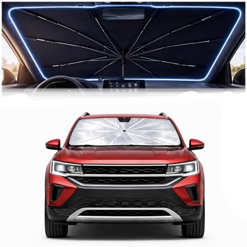 Car Windshield Sun Shade Umbrella for Volkswagen Taos 2022-2026 by Unknown