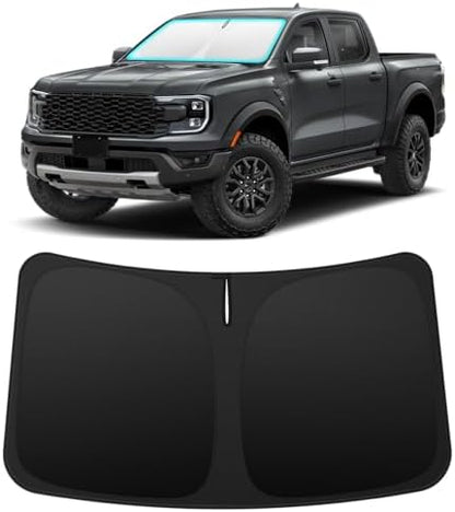 INSAUTO Custom Fit Windshield Sun Shade for Ford Ranger 2019-2026 by INSAUTO