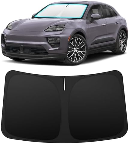 INSAUTO Custom Fit Windshield Sun Shade for Porsche Macan 2015-2026 by INSAUTO