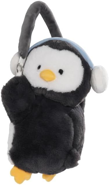Penguin Car Tissue Holder Plush Cute Hanging Paper Towel Dispenser for Handle or Seat Back Soft Animal Design for Car Home Bathroom - Image 7