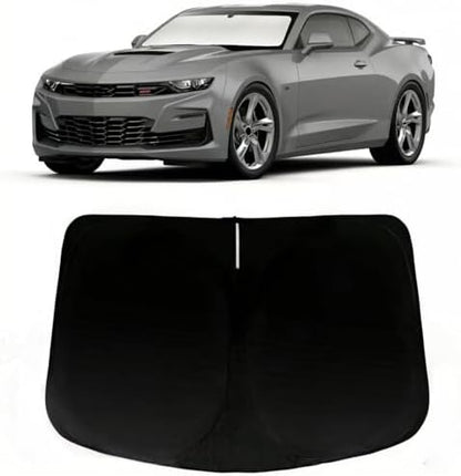 Windshield Sun Shade for 2016-2025 Chevrolet Chevy Camaro by PAIMOHO