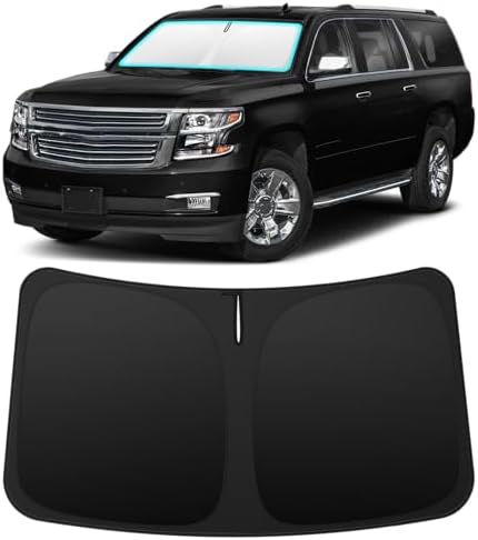 INSAUTO Custom Fit Windshield Sun Shade for Chevrolet Suburban 2015-2020 by INSAUTO