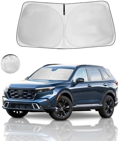 Windshield Sun Shade Car Sunshade Accessories Fit 2023-2026 Honda CRV by HOHUIGO