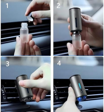 Car Air Freshener Refills – Set of 6 (10 ml each), Universal Fit for Air Vent Smart Car Fresheners, Refreshing and Pleasant Scent (Cologne+Ocean+Orange+Lavender+Icy fresh+Vanilla) - Image 4