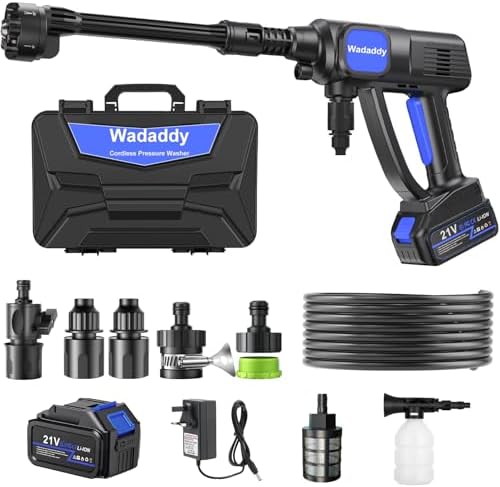 Cordless Washer with Brushless Motor for Cars & Outdoor Use by Unknown