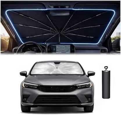 Car Windshield Sun Shade Umbrella for Honda Civic 2022-2026 by Unknown