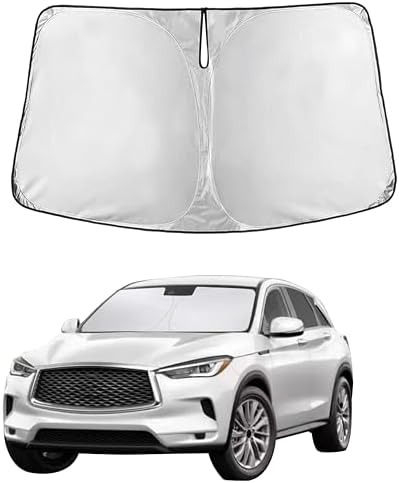 EcoNour Windshield Sunshade Compatible for Infiniti QX50 2019-2025 2026 by EcoNour
