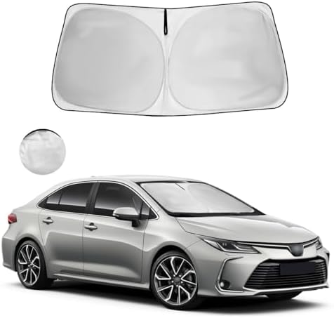 Windshield Sun Shade Car Sunshade Accessories for Toyota Corolla 2020-2026 by HOHUIGO