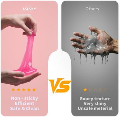 ASFSKY Car Cleaning Gel Cleaning Putty Universal Fruit Scent 4 Pack - Image 6