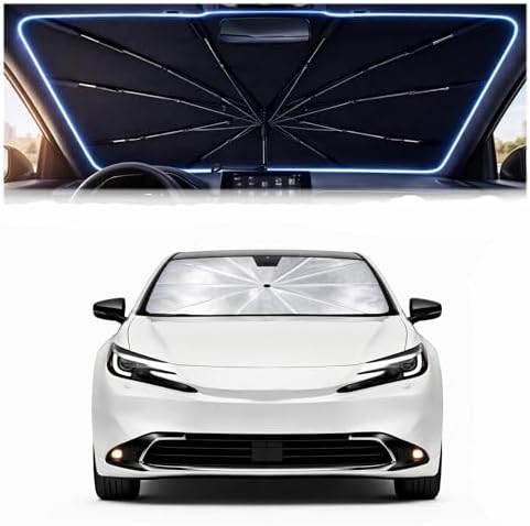 Car Windshield Sun Shade Umbrella for Toyota Prius XW60 2023-2026 by Unknown