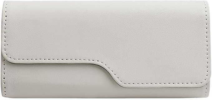 Sunglass Holder for Car Visor, Eyeglass Storage Case (White) | Vehicle Eyeglass Hanger Protective Storage Case, Automotive Interior Sun Visor Glasses Organizer Box, Universal Fit - Image 7