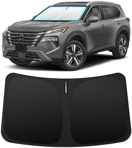 INSAUTO Custom Fit Windshield Sun Shade for Nissan Rogue 2021-2026 by INSAUTO