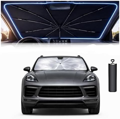Car Windshield Sun Shade Umbrella for Porsche Macan 2014-2026 by Unknown