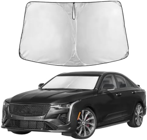 EcoNour Windshield Sunshade Compatible for Cadillac CT4 2020-2025 by EcoNour
