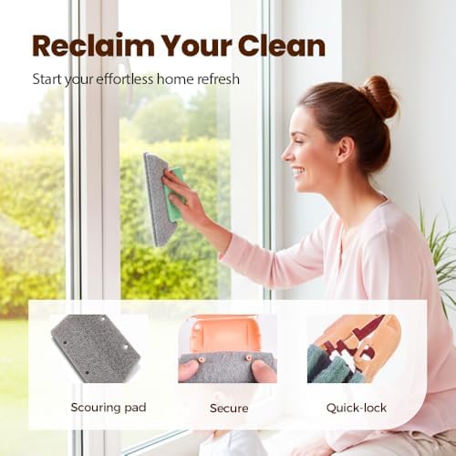 Magic Window Track Cleaner, Window Groove Cleaning Brush Tools Set, Cleaner Brushes for Window lides Gaps Tile Lines Shutter Slats Car Vents & Narrow Gaps (3PC Mix) - Image 4