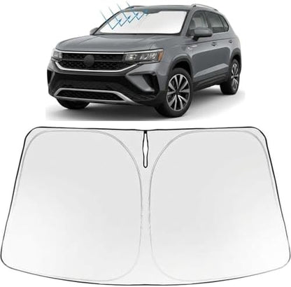 Proadsy Custom Fit Car Windshield Sun Shade for 2022-2026 Volkswagen Taos by Proadsy