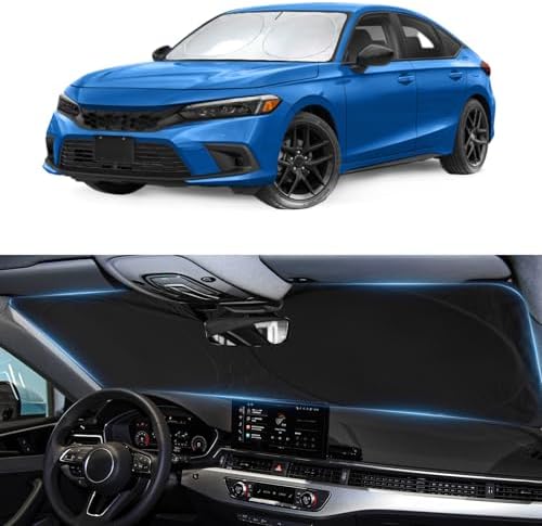 Sun Shade for Honda Civic 2022-2026 Windshield Sunshade Window Shield by BOODANCARS
