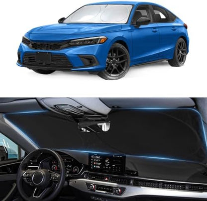 Sun Shade for Honda Civic 2022-2026 Windshield Sunshade Window Shield by BOODANCARS