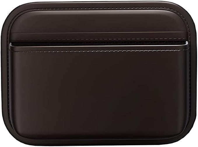 Car Seat Side Pocket Organizer, Self-Adhesive Leather Vehicle Seat Console Storage Pouch Box for Phones, Keys, Pens, Auto Interior Door Organizer Pocket Bag, Universal for Vehicles (Coffee) - Image 7