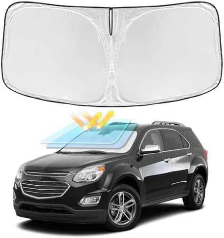 for Chevrolet Equinox 2010-2017 Windshield Sun Shade 4 Layers Car Sunshade by ZOIBVCARSUNSHADE